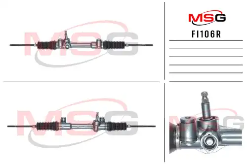 Рулевая рейка MSG REBUILDING FI 106R