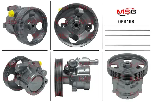 Насос гидроусилителя руля MSG REBUILDING OP 016R