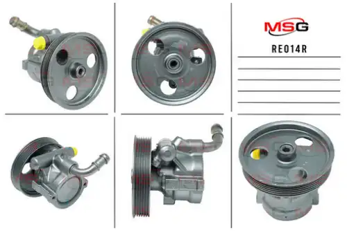 Насос гидроусилителя руля MSG REBUILDING RE014R