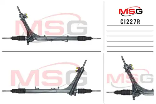 Рулевая рейка MSG REBUILDING CI 227R