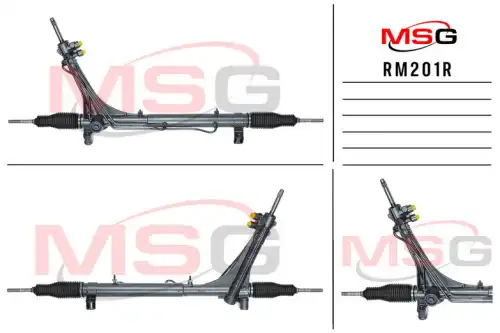Рулевая рейка MSG REBUILDING RM201R