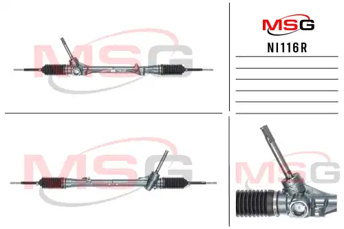 Рулевая рейка MSG REBUILDING NI 116R
