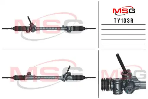 Рулевая рейка MSG REBUILDING TY 103R