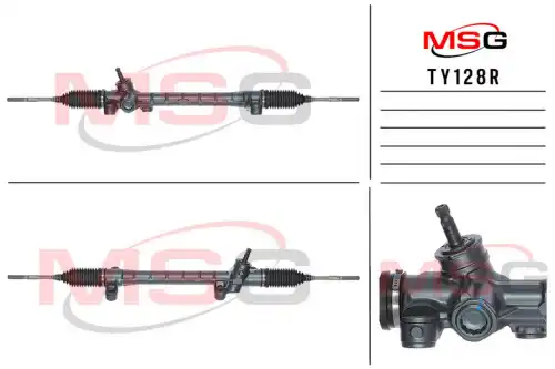 Рулевая рейка MSG REBUILDING TY128R