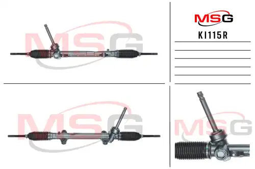 Рулевая рейка MSG REBUILDING KI115R
