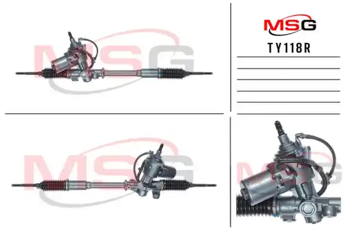 Рулевая рейка MSG REBUILDING TY 118R
