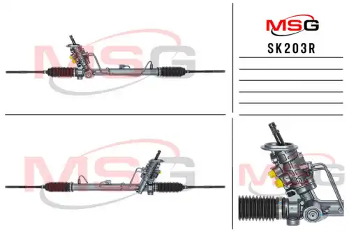 Рулевая рейка MSG REBUILDING SK 203R
