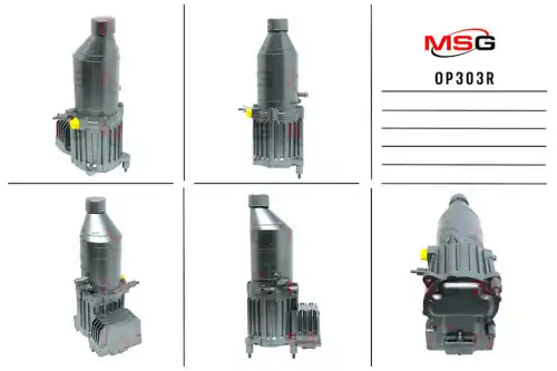 Насос гидроусилителя руля MSG REBUILDING OP 303R