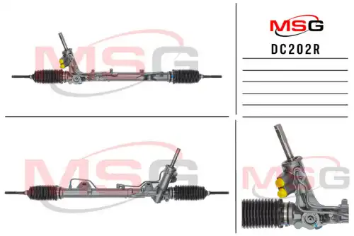 Рулевая рейка MSG REBUILDING DC 202R