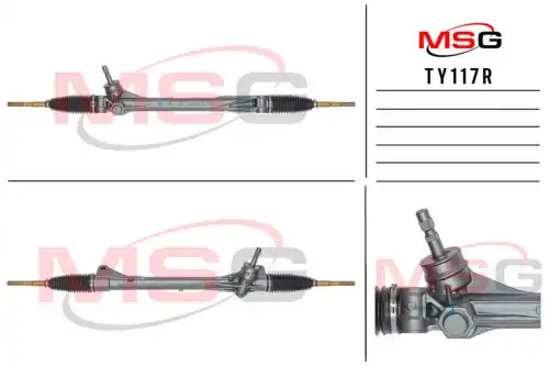 Рулевая рейка MSG REBUILDING TY 117R