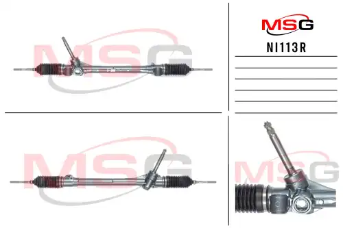 Рулевая рейка MSG REBUILDING NI 113R