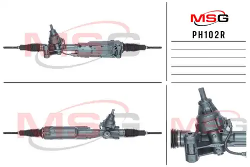 Рулевая рейка MSG REBUILDING PH102R