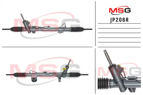 Рулевая рейка MSG REBUILDING JP 206R