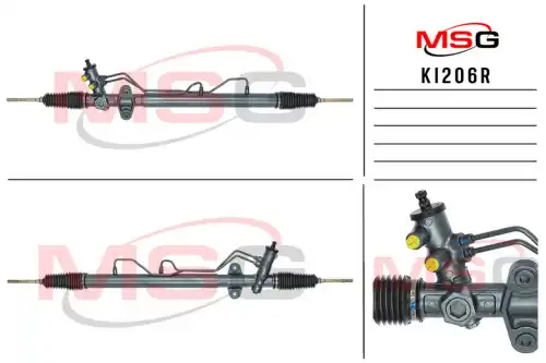 Рулевая рейка MSG REBUILDING KI 206R