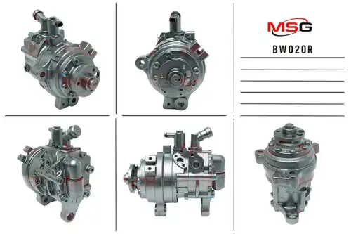 Насос гидроусилителя руля MSG REBUILDING BW 020R