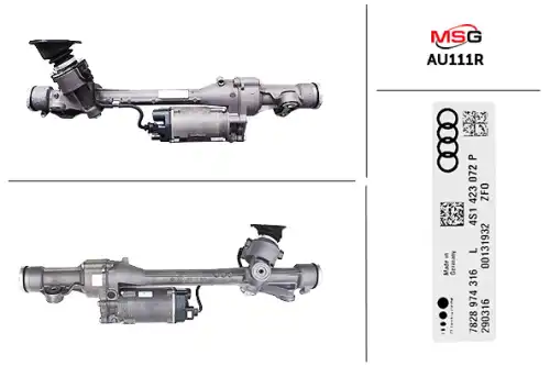 Рулевая рейка MSG REBUILDING AU111R