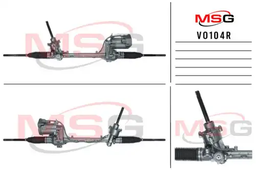 Рулевая рейка MSG REBUILDING VO 104R