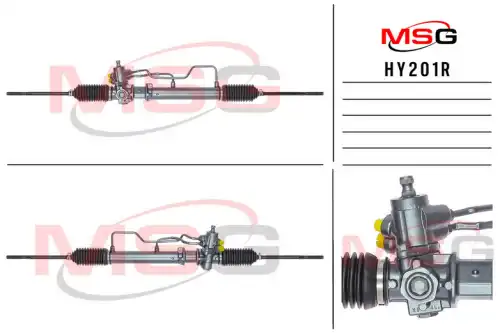 Рулевая рейка MSG REBUILDING HY 201R