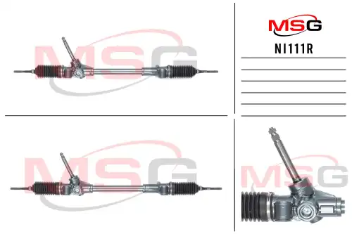 Рулевая рейка MSG REBUILDING NI 111R