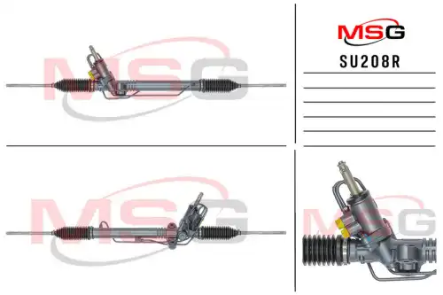 Рулевая рейка MSG REBUILDING SU 208R