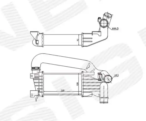 Интеркулер SIGNEDA RI96592