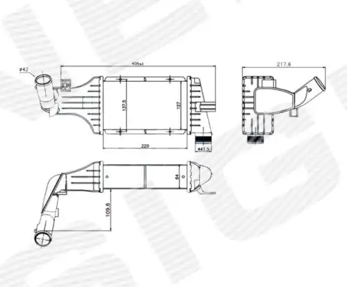 Интеркулер SIGNEDA RI96789