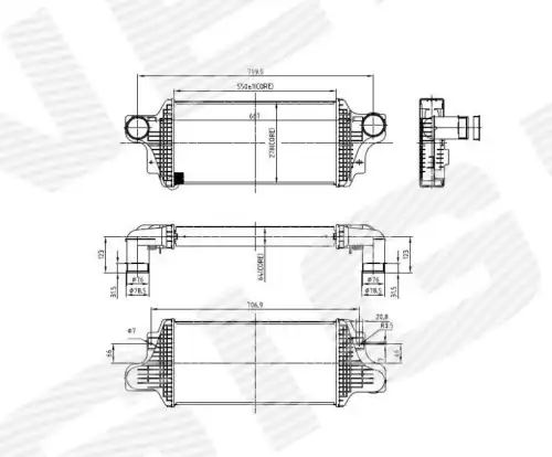 Интеркулер SIGNEDA RI96438