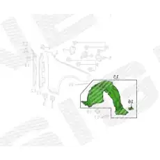 Подкрылок SIGNEDA PBZ11106AR