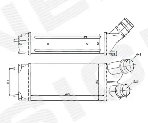 Интеркулер SIGNEDA RI96584