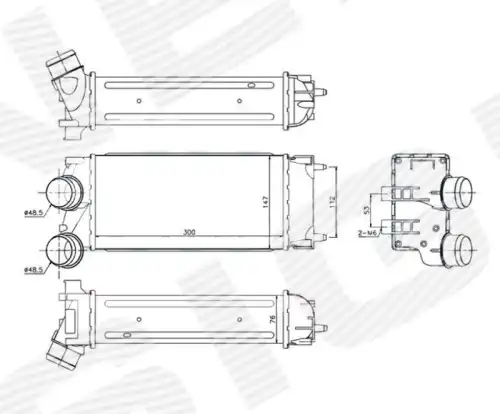 Интеркулер SIGNEDA RI96514