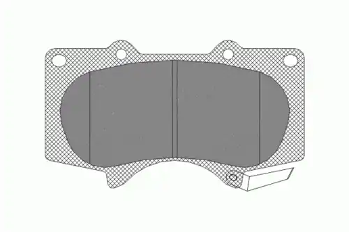 Тормозные колодки дисковые SCT SP 328