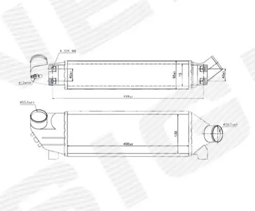 Интеркулер SIGNEDA RI96733