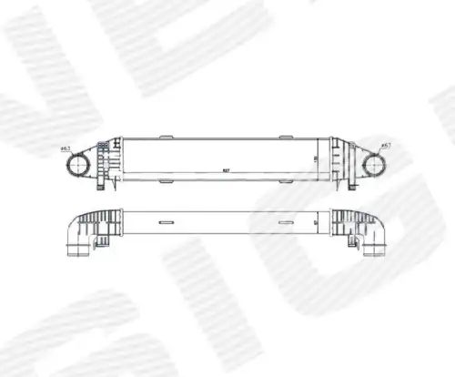Интеркулер SIGNEDA RI96596