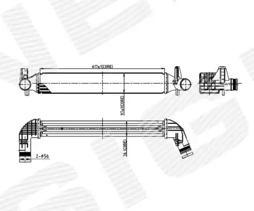 Интеркулер SIGNEDA RI96530