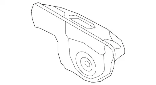 Protector - heat, rh 285253C760 HYUNDAI
