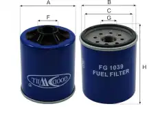 Топливный фильтр GOODWILL FG 1039