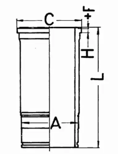 Поршень 88034110 KS