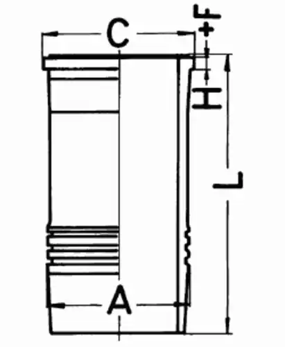 Поршень 89441110 KS