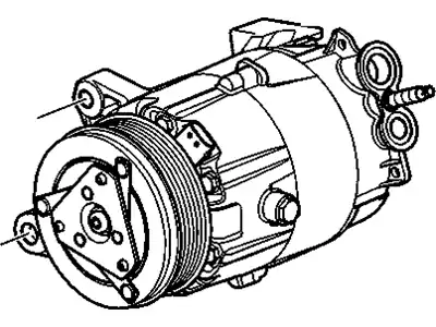 (S)COMPRESSOR KIT 19419921 GM