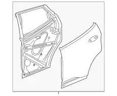 DOOR 42679302 GM