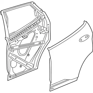 DOOR 42679303 GM