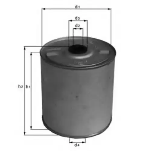 Фильтр масляный KNECHT OX30D