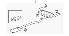 F-MUFFLER 19418957 GM