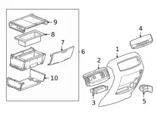 F-RECEPTACLE 84945380 GM