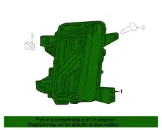 Фара противотуманная GM 84899147