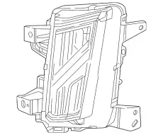 Фонарь габаритный GM 84899148
