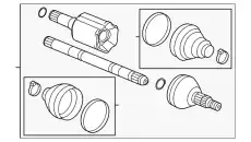 SHAFT 84628596 GM
