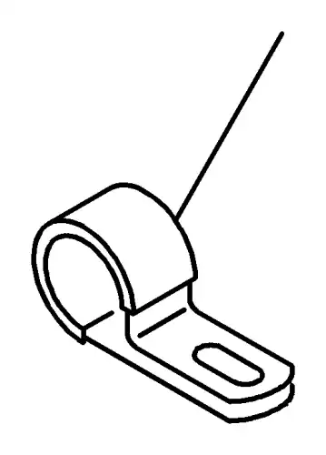 CLIP, HARNESS 1-09700-126-1 ISUZU