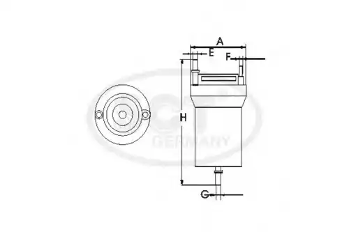 Топливный фильтр SCT ST 326