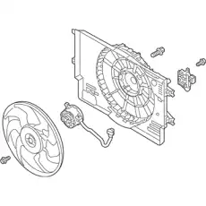 Вентилятор 25380G2000 HYUNDAI